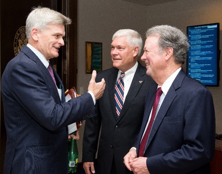 Sen. Bill Cassidy, Rep. Pete Sessions, and Goodman Institute President John Goodman have worked together to produce health reform legislation.