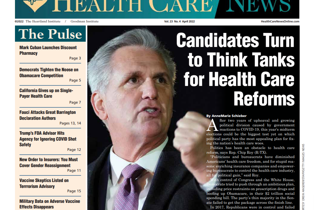April 2022 Health Care News