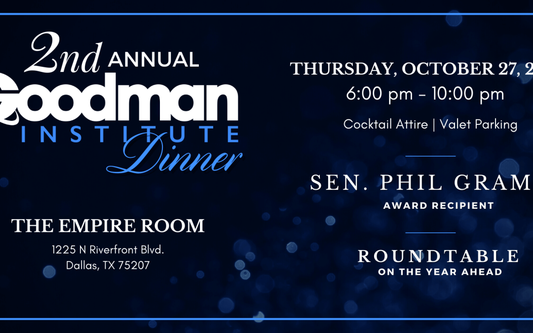 Goodman Institute 2022 Annual Dinner